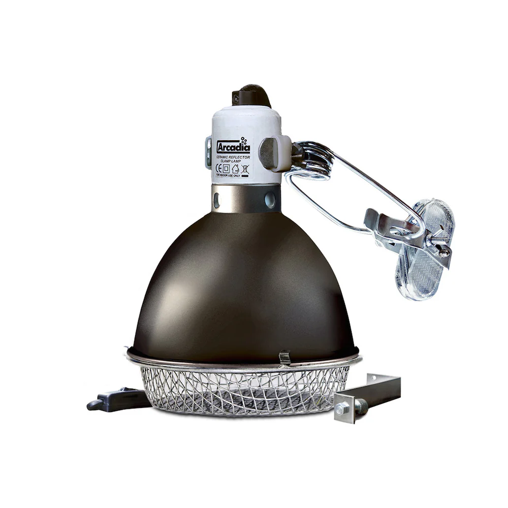 Reflector Clamp Lamp with Ceramic Holder - Graphite - Image 4