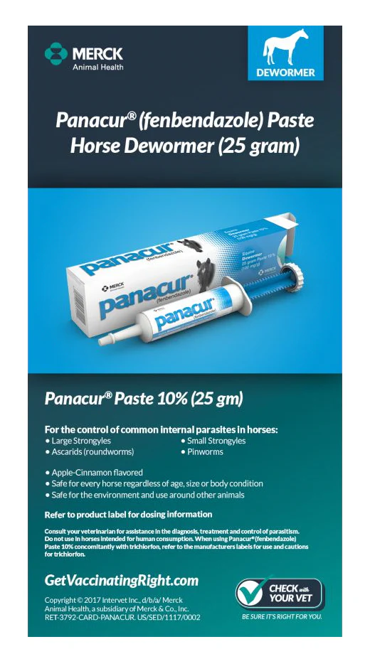 Reptile-Safe Panacur (Fenbendazole) Dewormer Paste, 25 gram 10% - Image 3