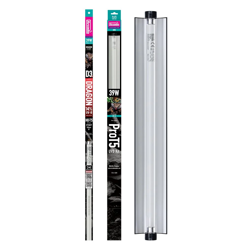 ProT5 UVB Kit 36" with HO 14% Dragon Bulb
